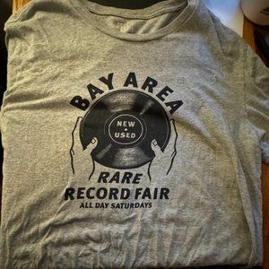 Bay Area Record Fair  Large,  no holes, no stains  Vinyl Records